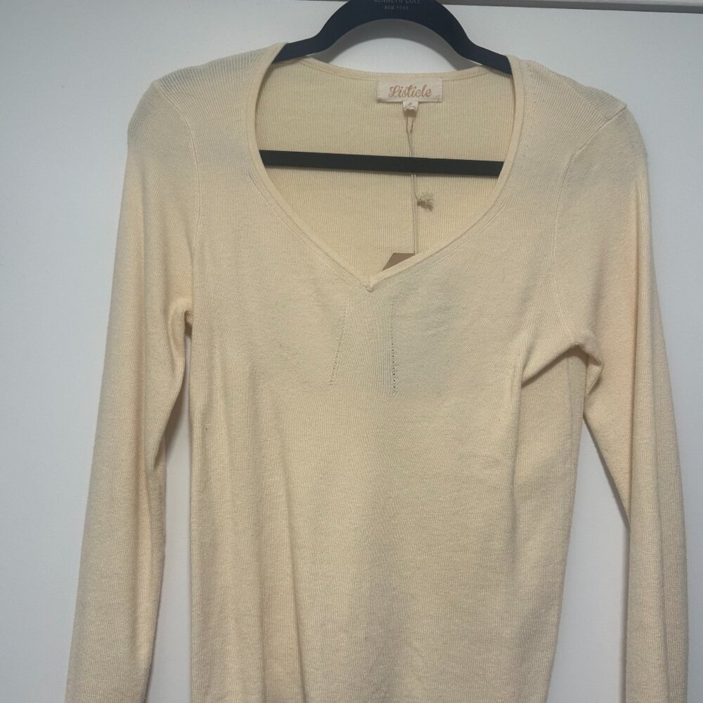 Listicle sweater